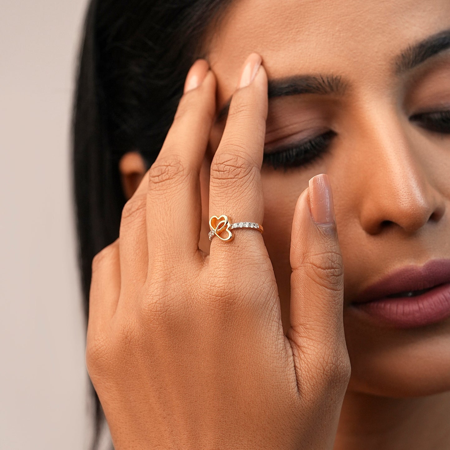 Forever Yours Diamond Ring-Yellow Gold