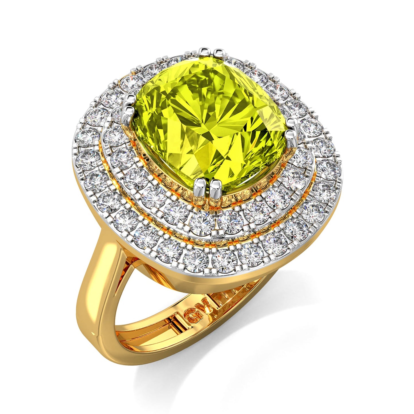 Golden Dawn Gemstone Ring