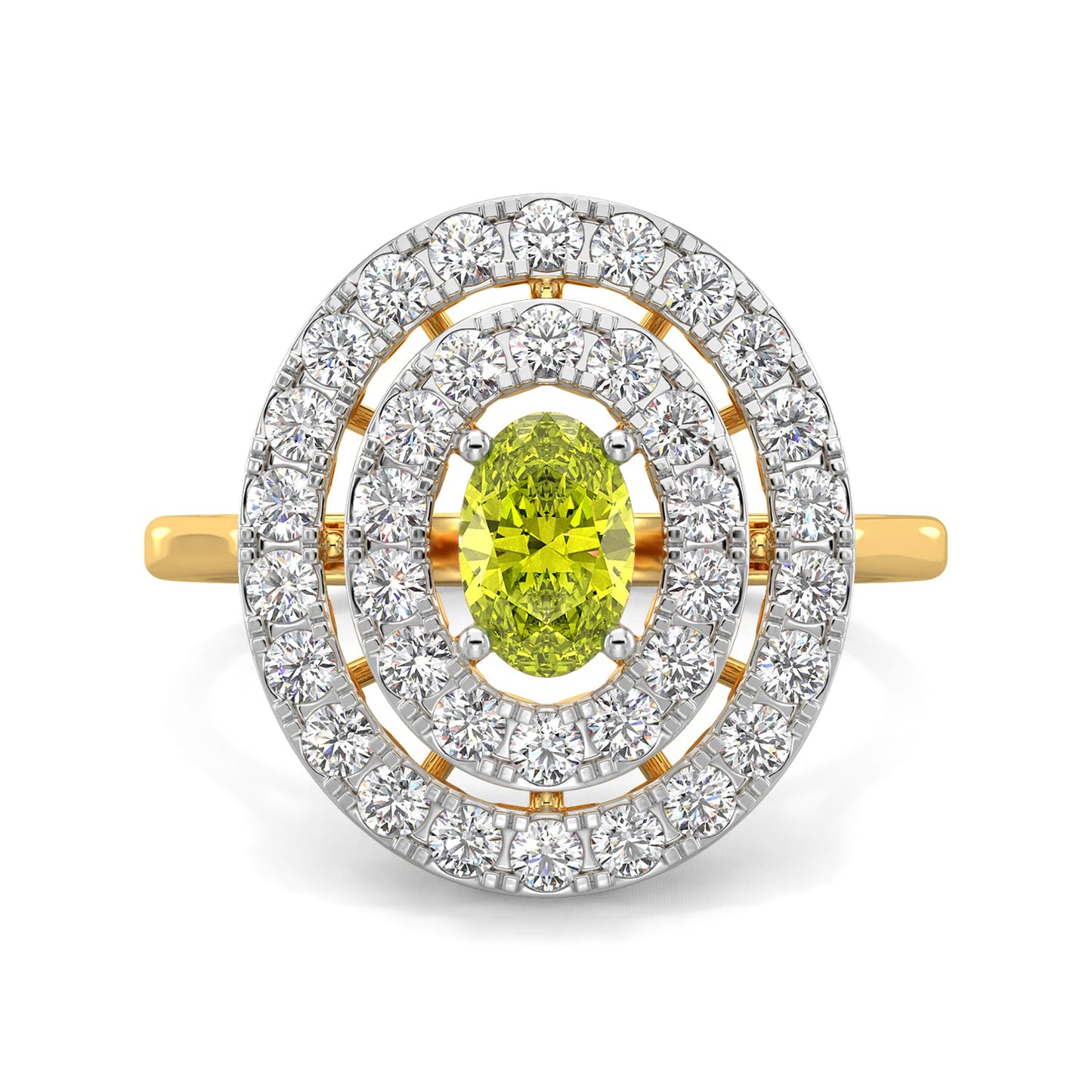Golden Mirage Gemstone Ring
