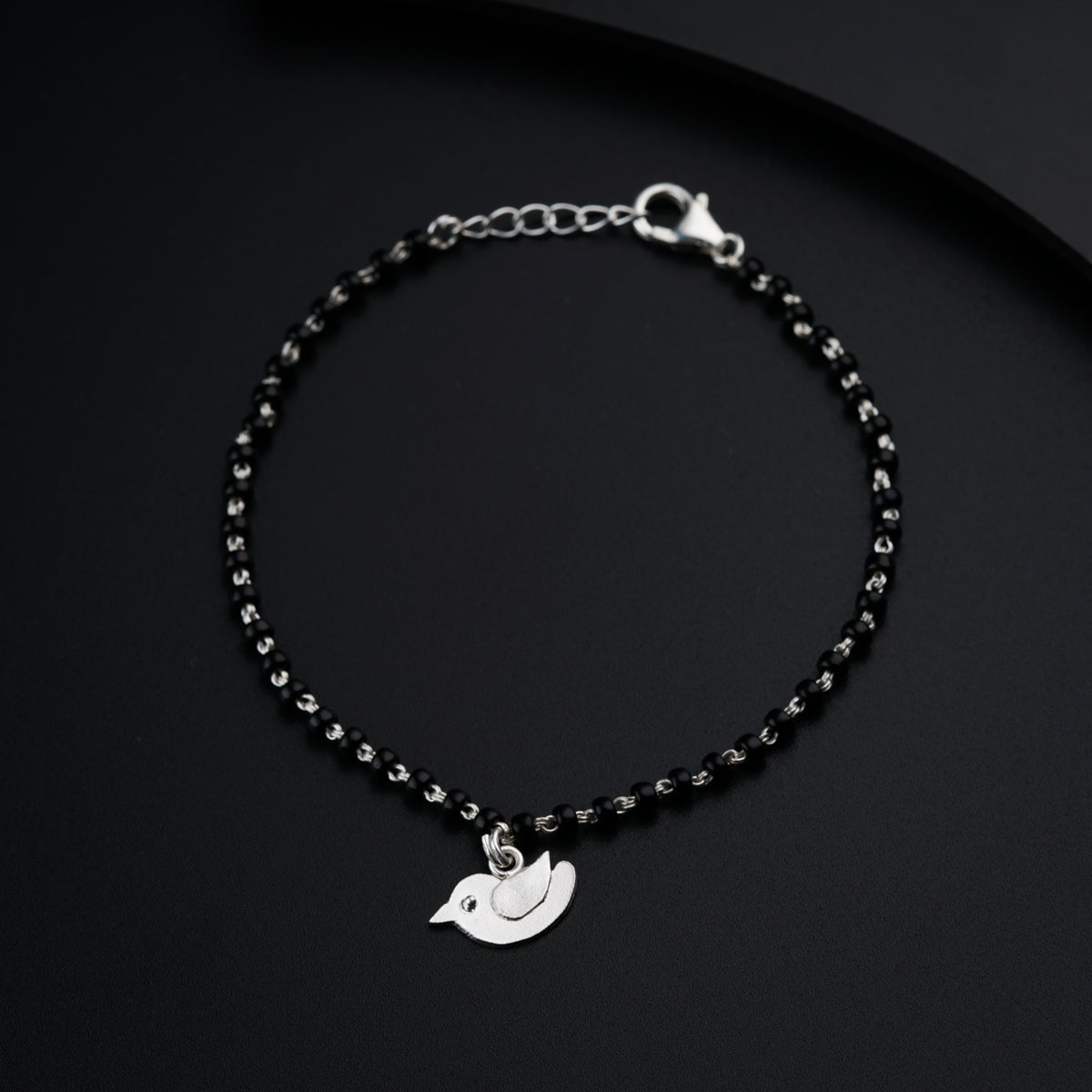Bird Mangalsutra Bracelet