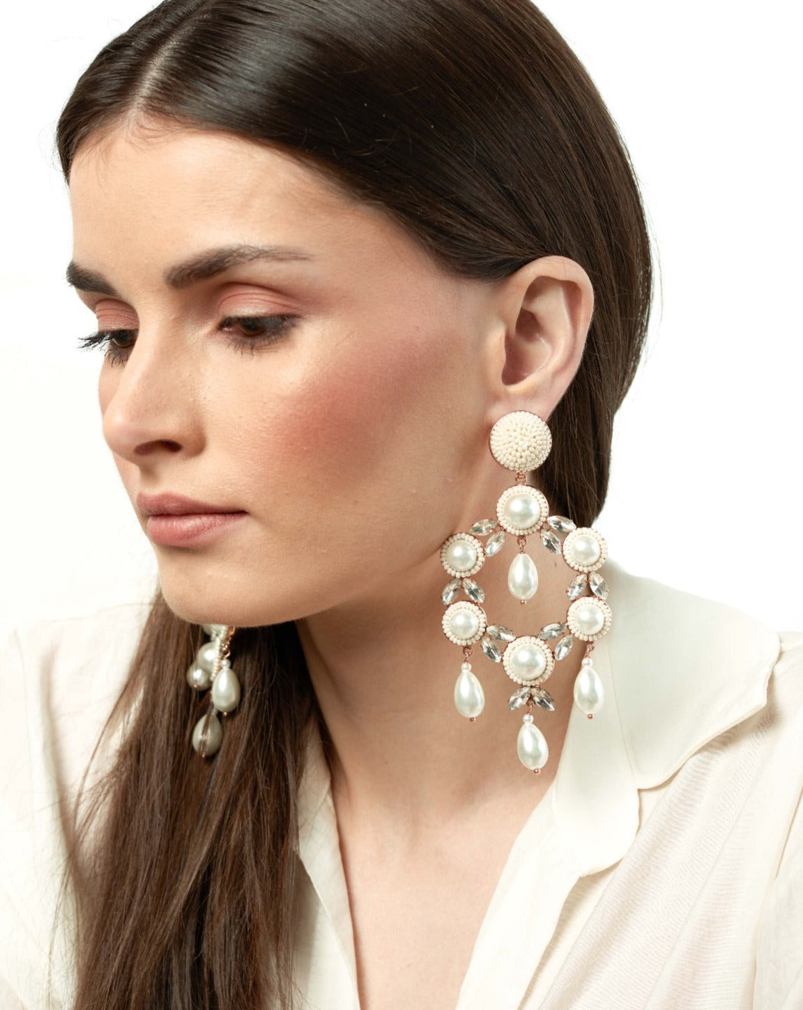 Geometry of Space Earrings