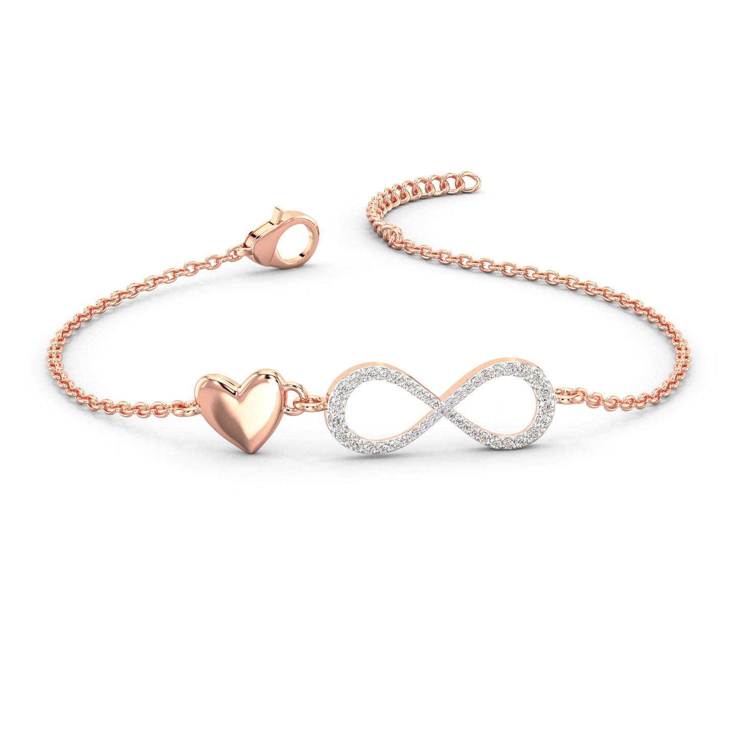 Radiant Love Bracelet-Rose Gold