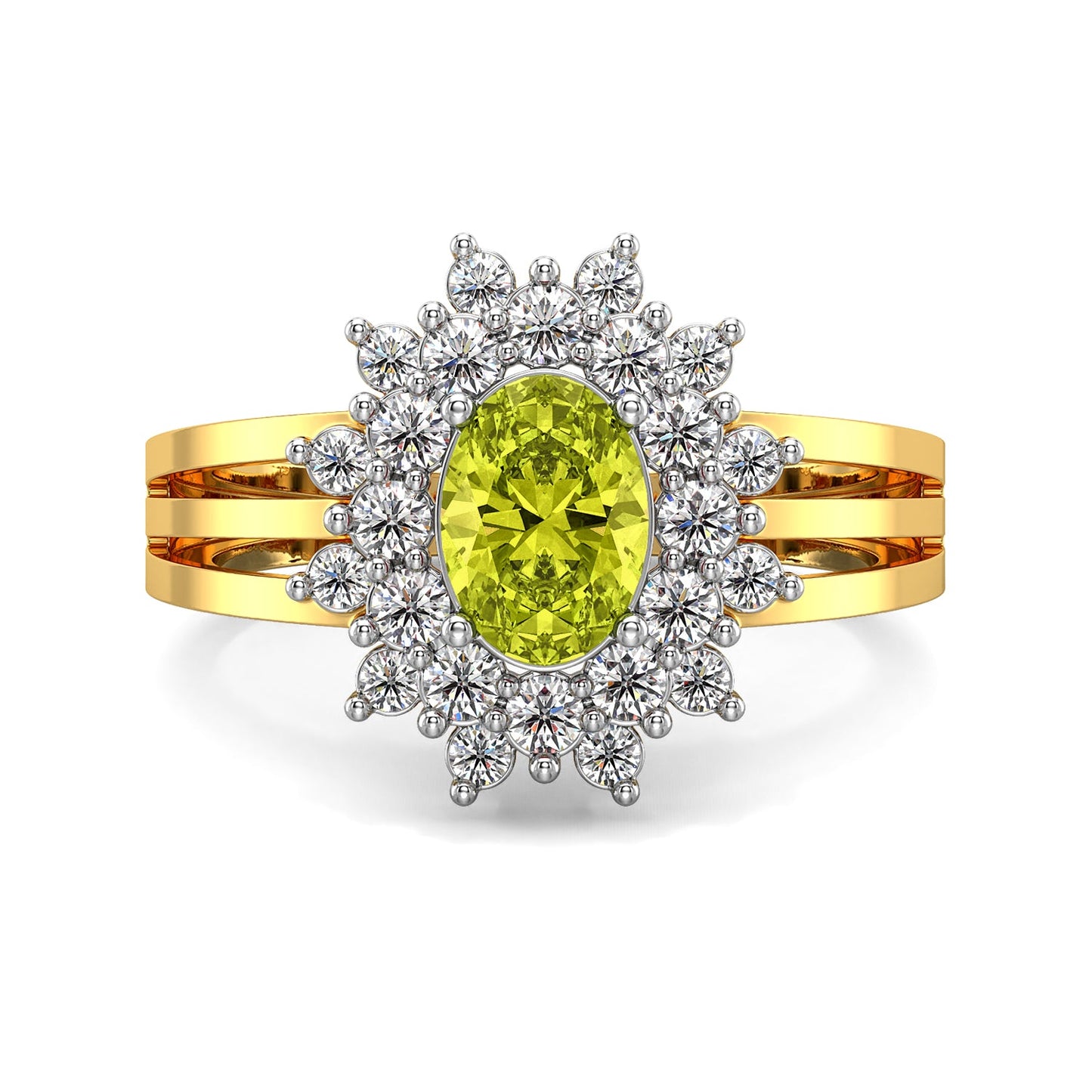 Horizon Yellow Gemstone Ring