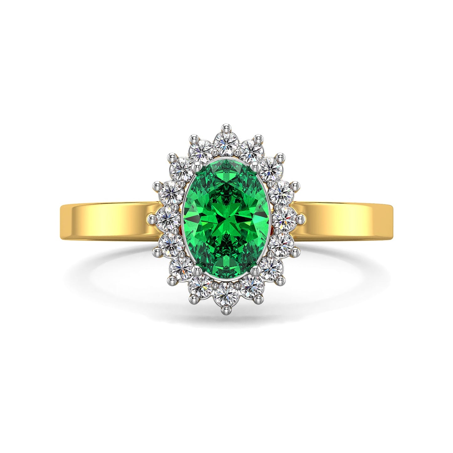 Celadon Charm Gemstone Ring