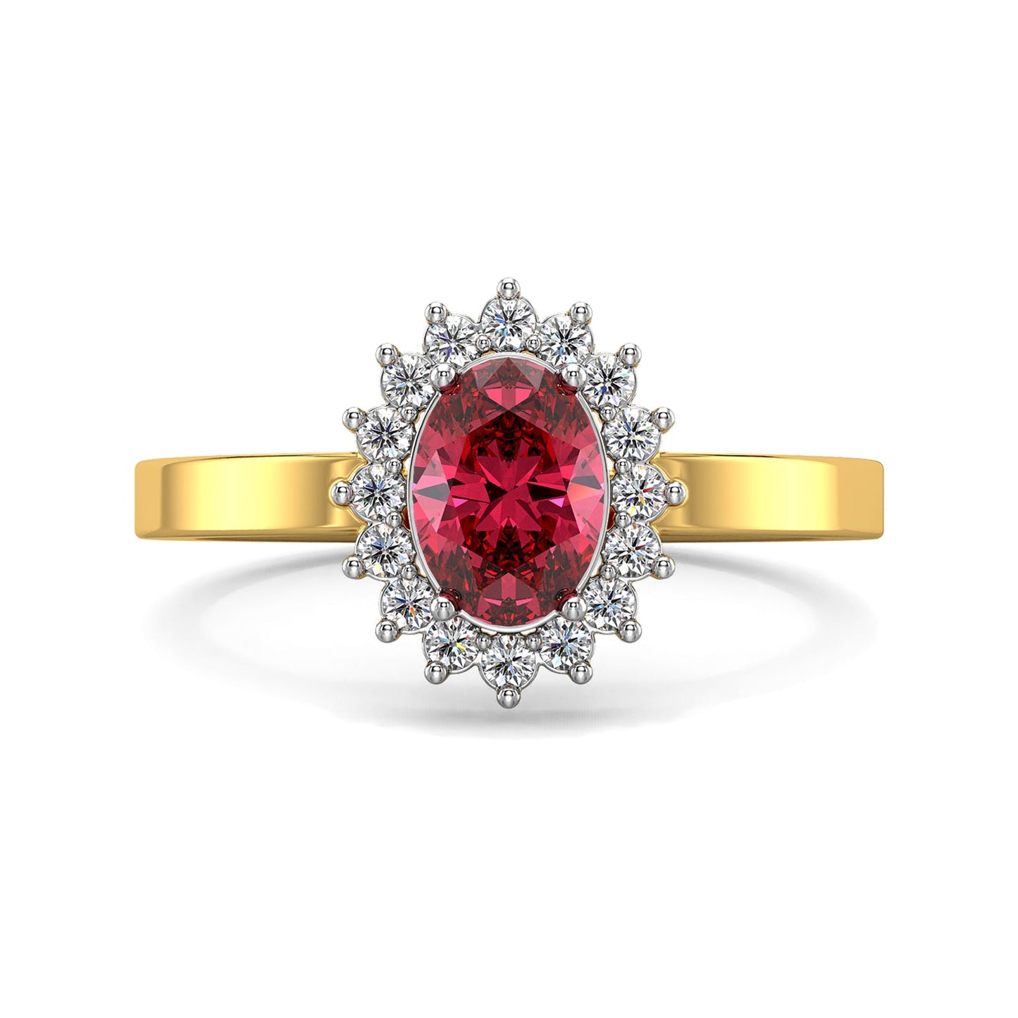 Ruby Whispers Gemstone Ring
