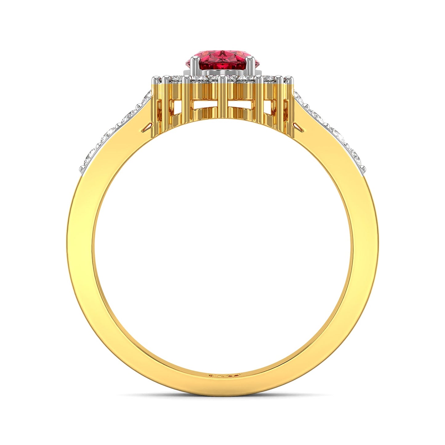 Burgundy Bliss Gemstone Ring