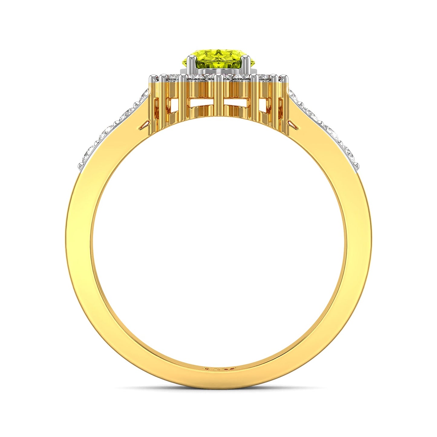 Amber Gemstone Ring