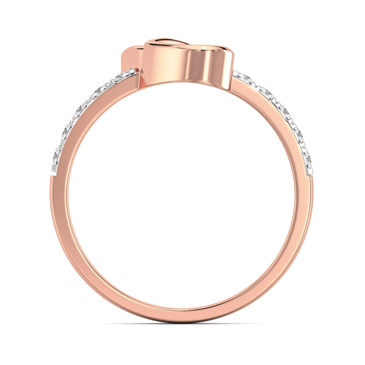 Forever Yours Diamond Ring-Rose Gold