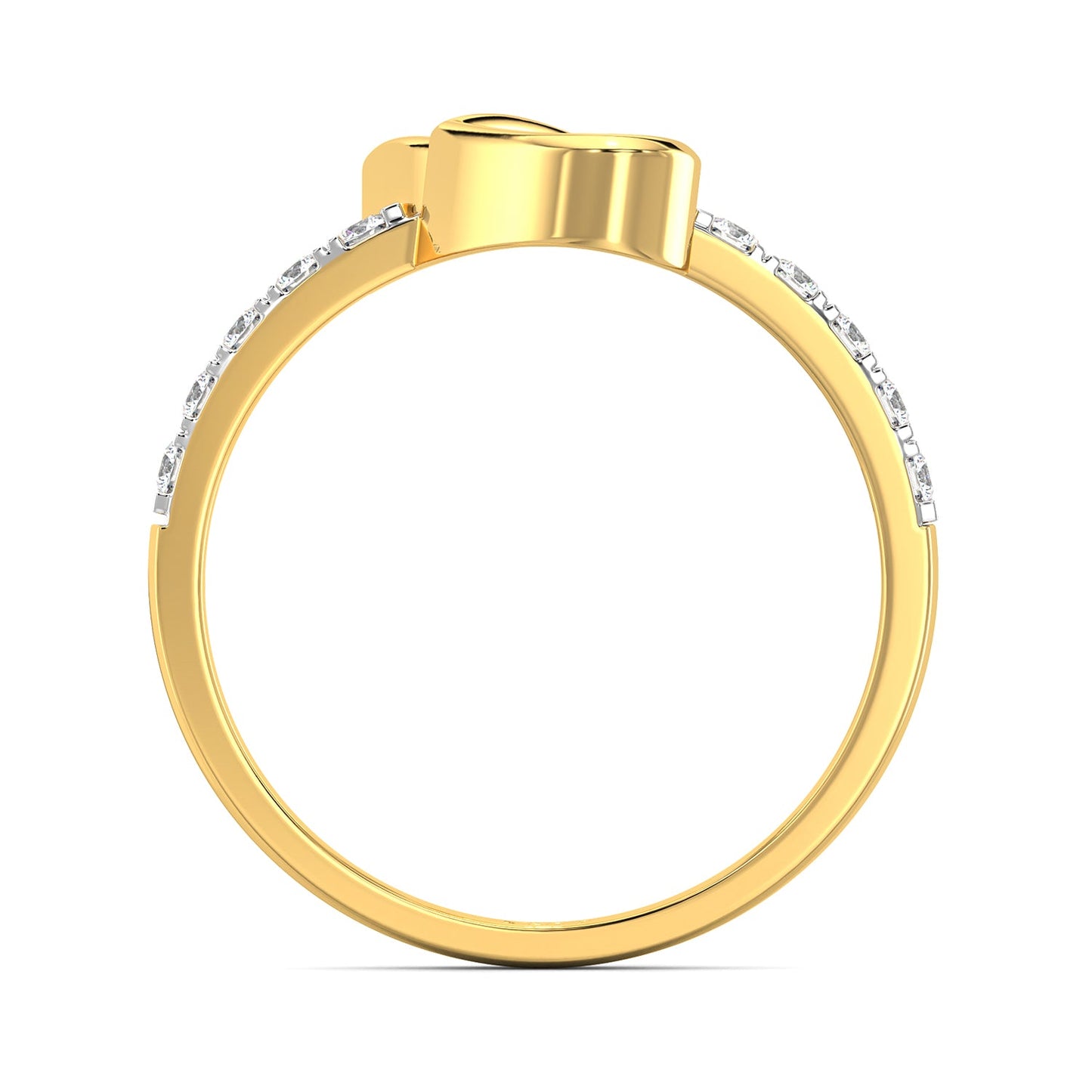 Forever Yours Diamond Ring-Yellow Gold