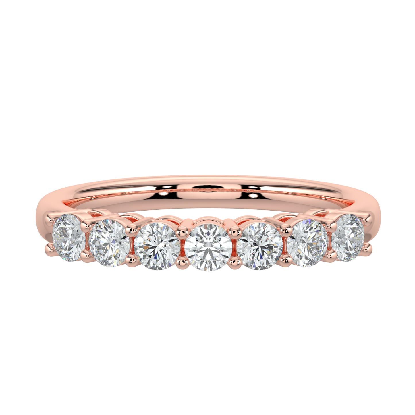 Timeless Diamond Band-Rose Gold