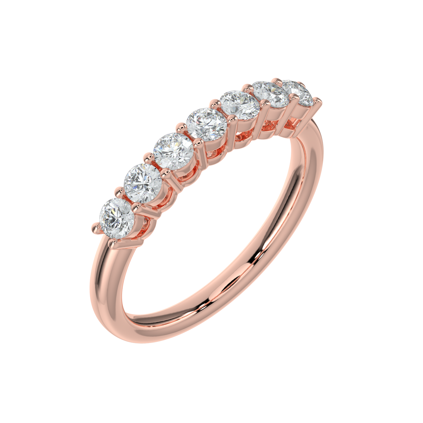 Timeless Diamond Band-Rose Gold
