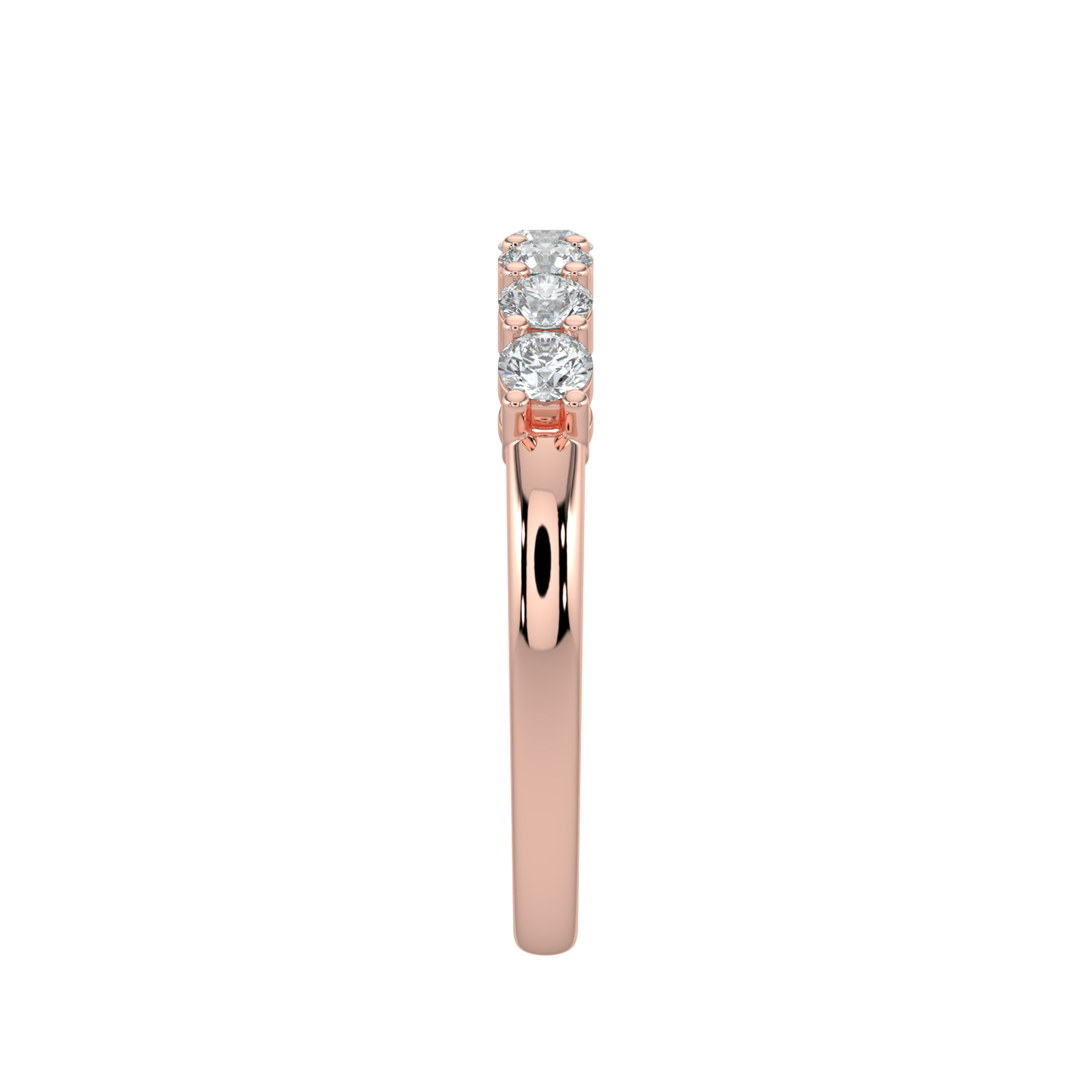Timeless Diamond Band-Rose Gold