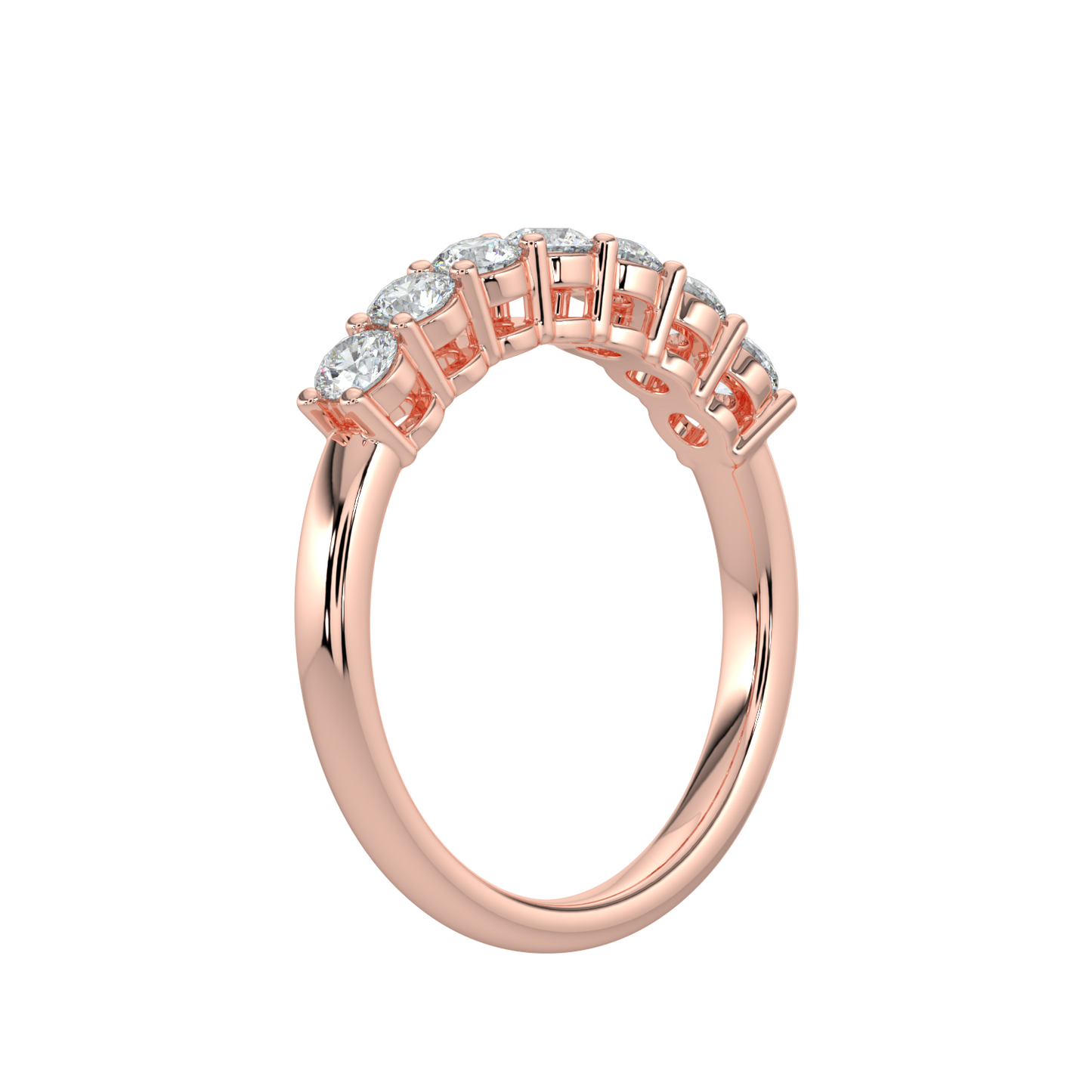 Timeless Diamond Band-Rose Gold