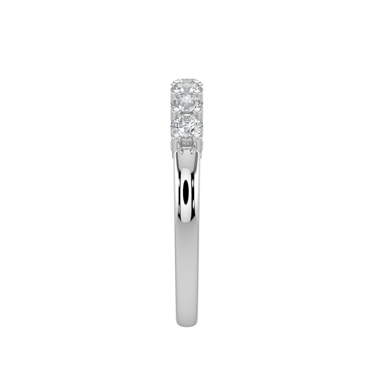 Timeless Diamond Band-White Gold
