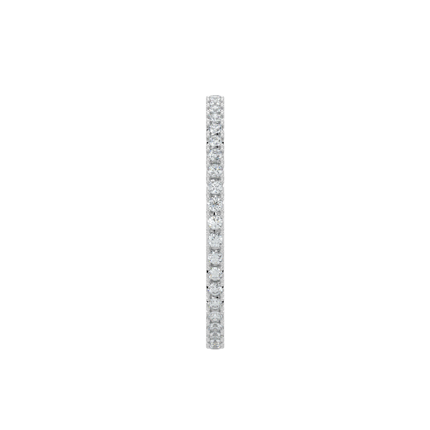 Forever Diamond Band-White Gold