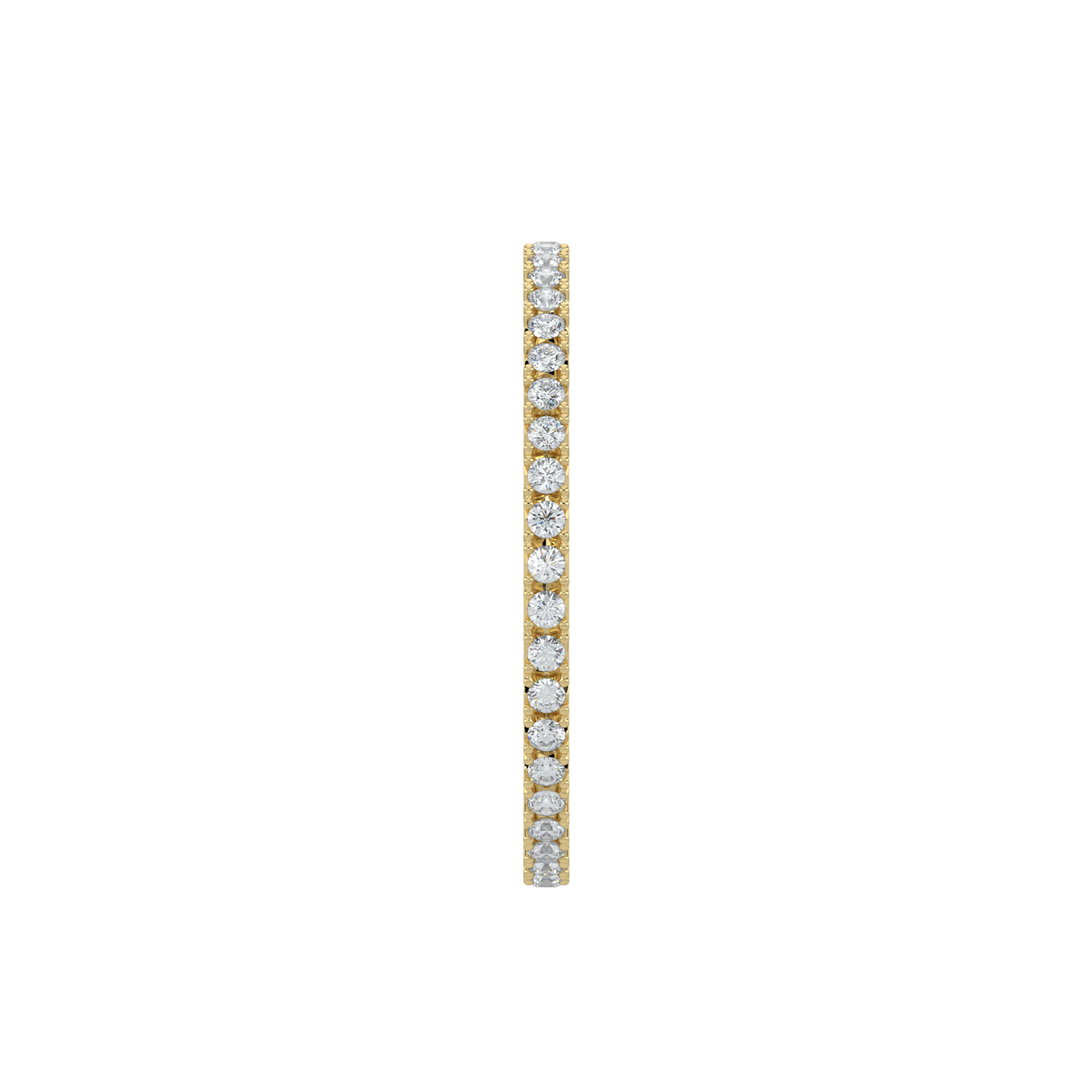 Forever Diamond Band-Yellow Gold