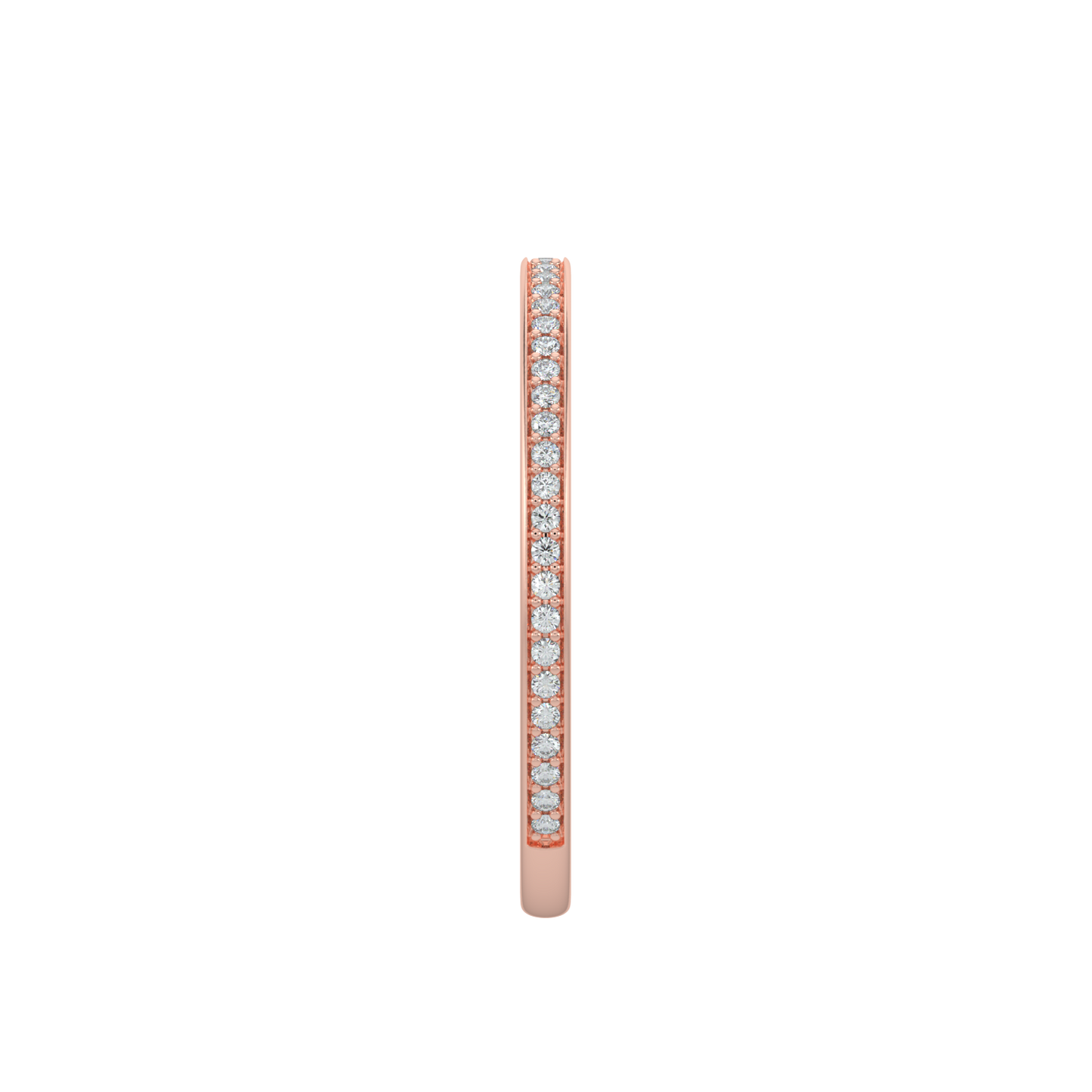 Stackable Diamond Band-Rose Gold