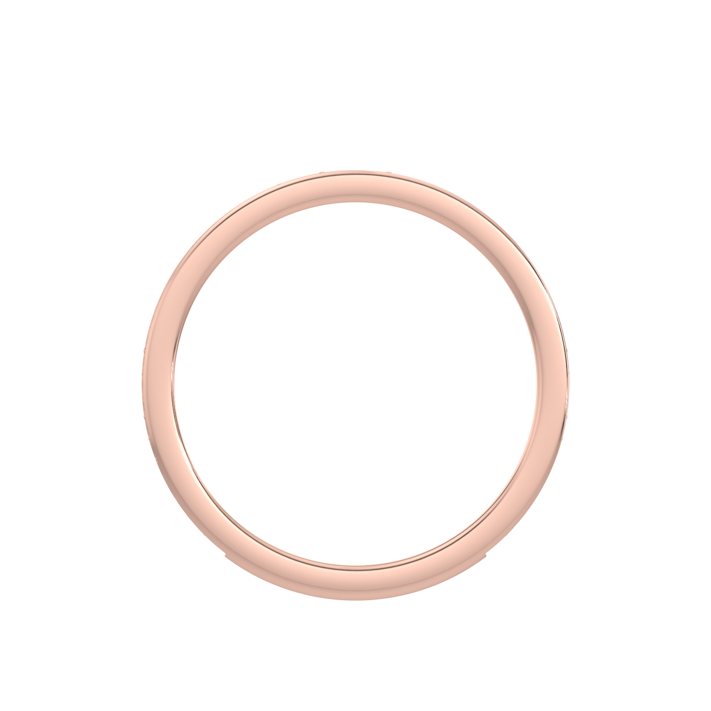 Stackable Diamond Band-Rose Gold