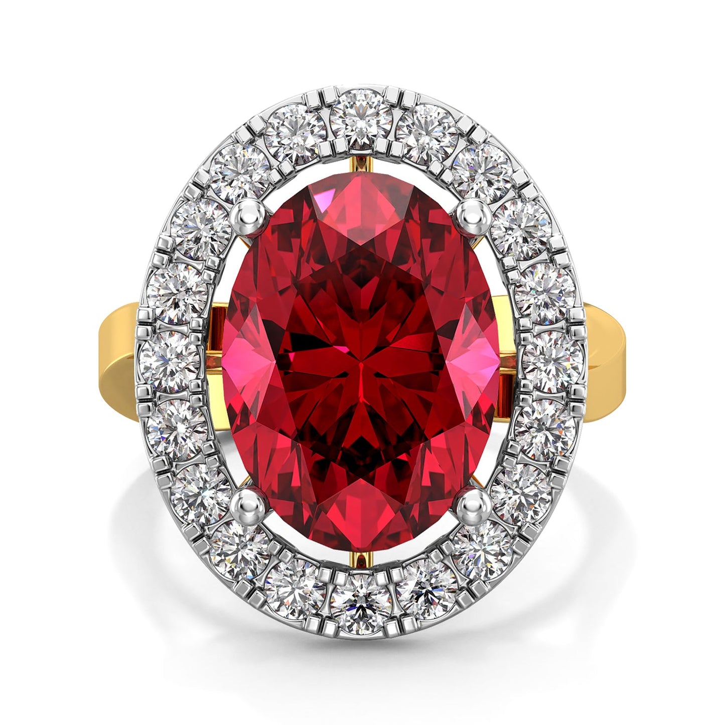 Ruby Radiance Gemstone Ring