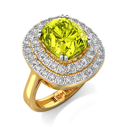 Golden Dawn Gemstone Ring