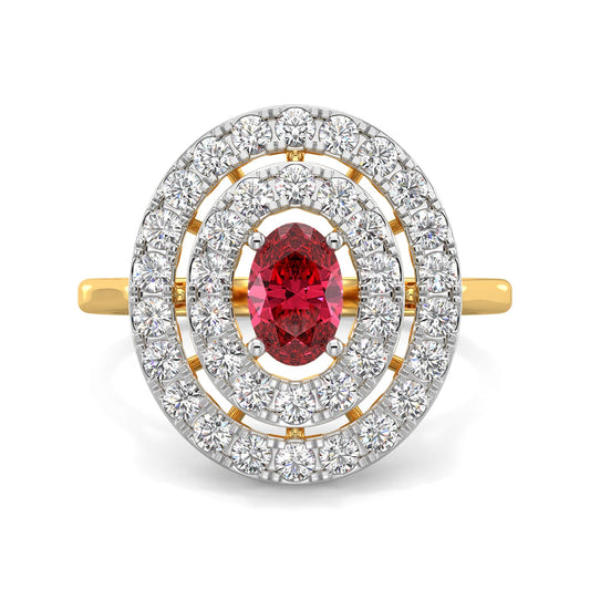 Bliss Ruby Gemstone Ring