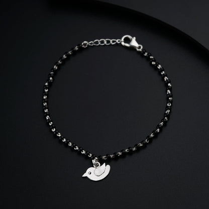Bird Mangalsutra Bracelet
