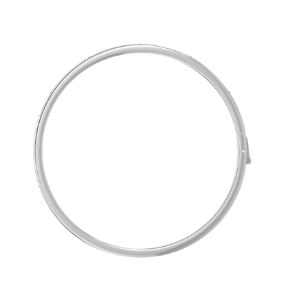 Modern Diamond Bracelet-White Gold