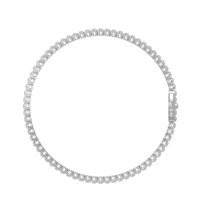 Ace Tennis Diamond Bracelet-White Gold
