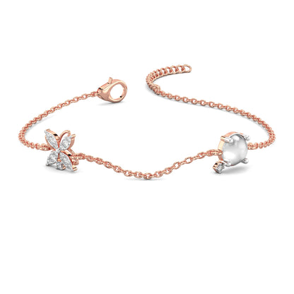 Golden Whisper Bracelet-Rose Gold