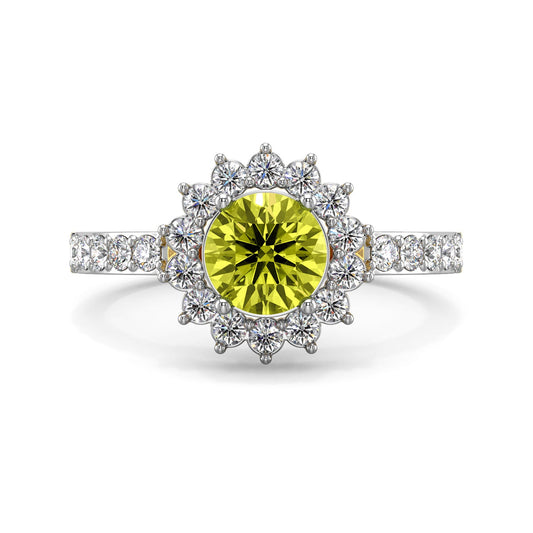 Luminous Gemstone Ring