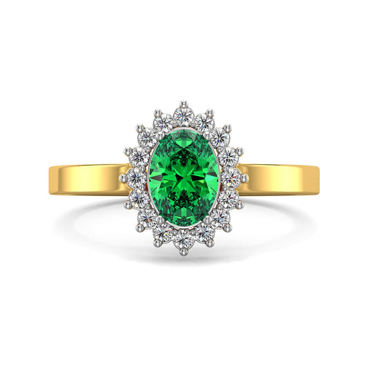 Celadon Charm Gemstone Ring
