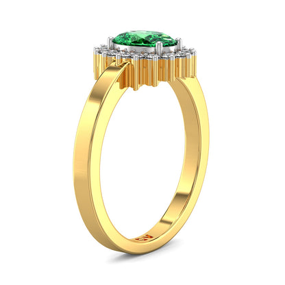 Celadon Charm Gemstone Ring