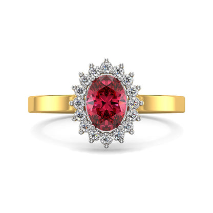 Ruby Whispers Gemstone Ring