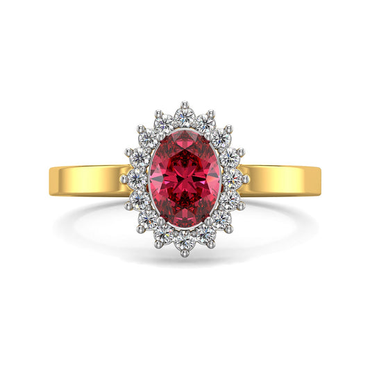 Ruby Whispers Gemstone Ring