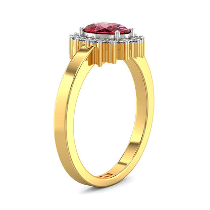 Ruby Whispers Gemstone Ring