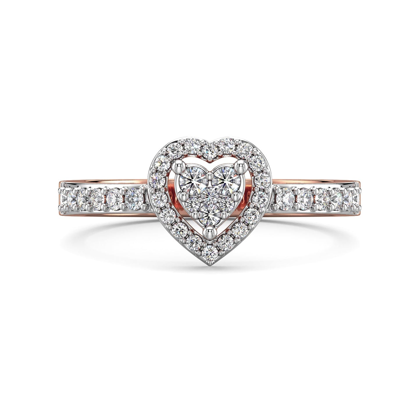 Eternal Sparkle Ring-Rose Gold