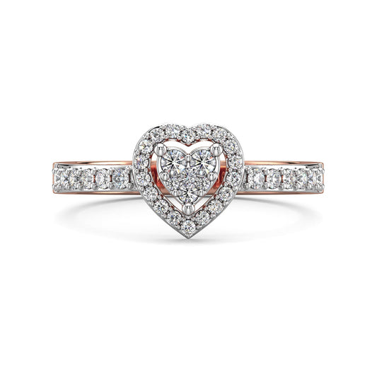 Eternal Sparkle Ring-Rose Gold