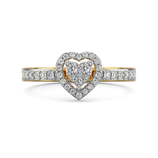 Eternal Sparkle Ring-Yellow Gold