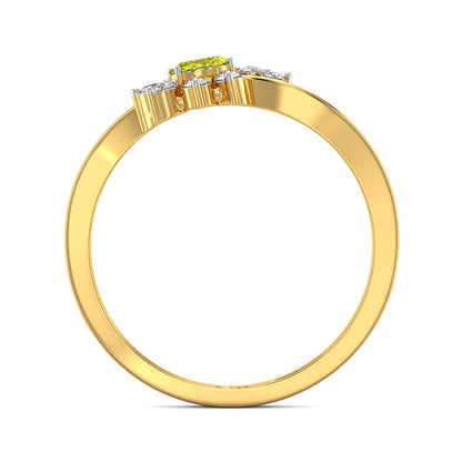 Sunflower Sparkle Gemstone Ring
