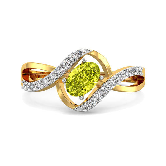 Sunlit Radiance Gemstone Ring