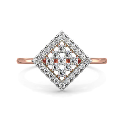 Whispers Diamond Ring-Rose Gold