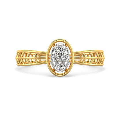 Whisper Diamond Ring-Yellow Gold