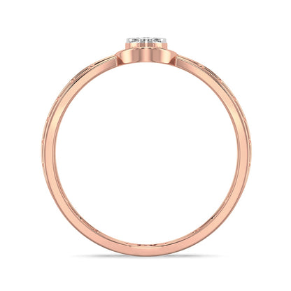 Whisper Diamond Ring-Rose Gold