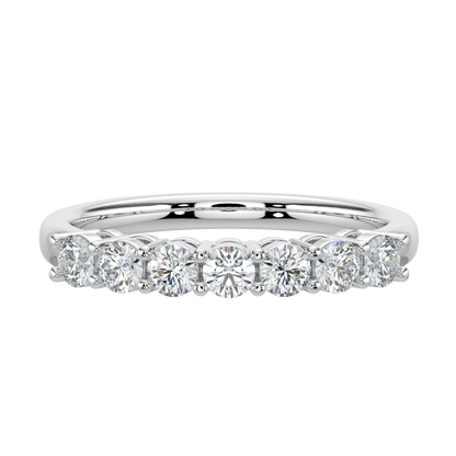 Timeless Diamond Band-White Gold