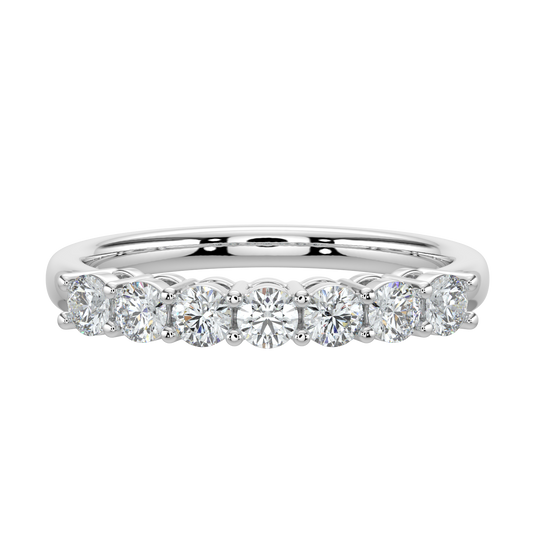 Timeless Diamond Band-White Gold
