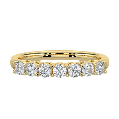 Timeless Diamond Band-Yellow Gold