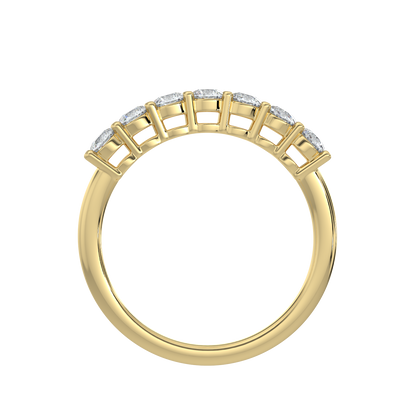 Timeless Diamond Band-Yellow Gold