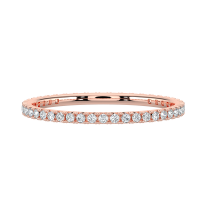 Forever Diamond Band-Rose Gold