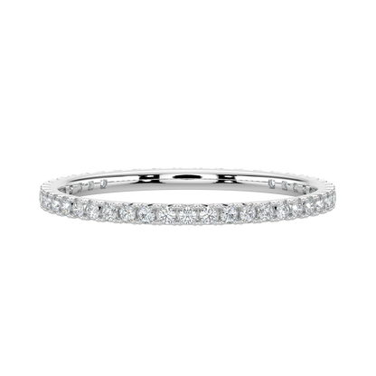 Forever Diamond Band-White Gold
