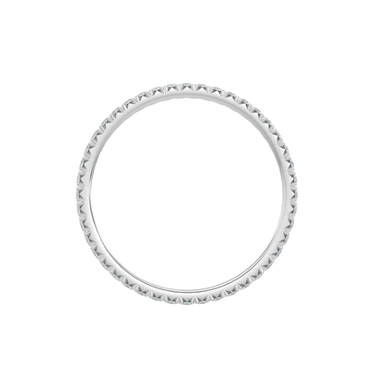 Forever Diamond Band-White Gold